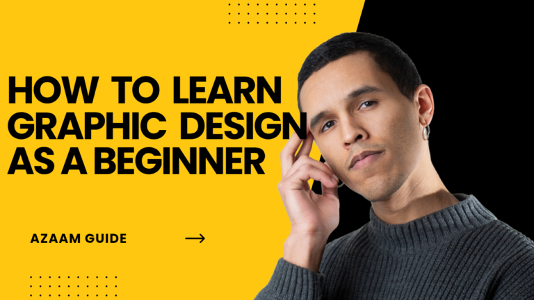 How to Learn Graphic Design as a Beginner